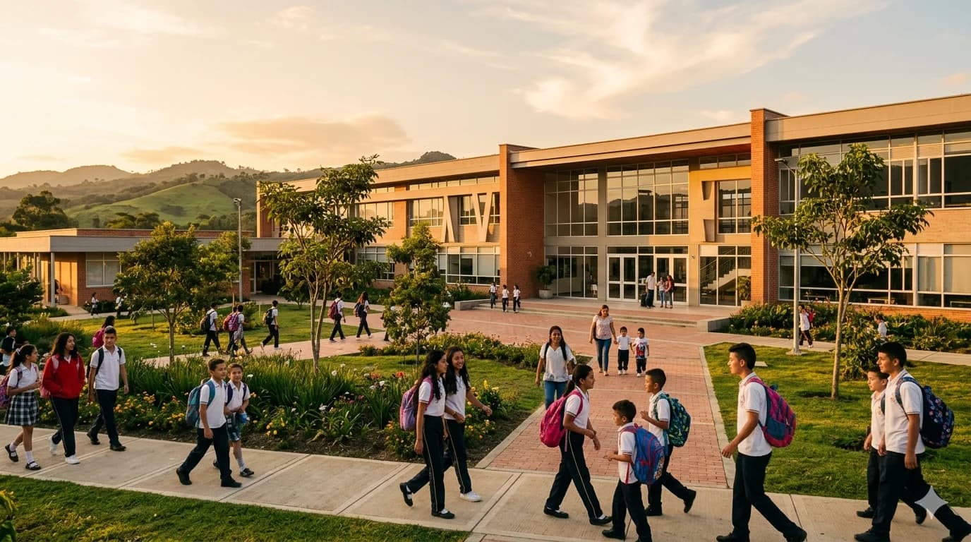 Institución educativa moderna