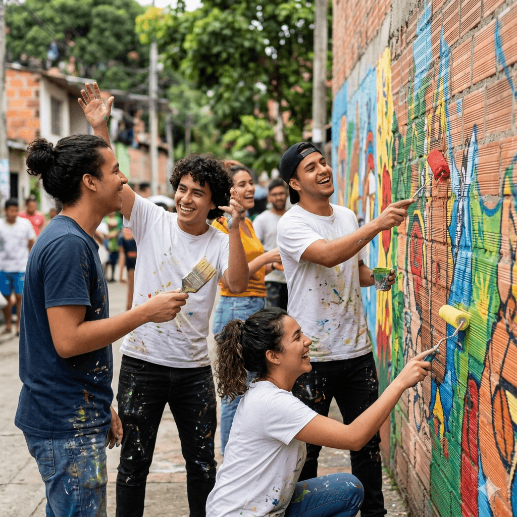Mural comunitario